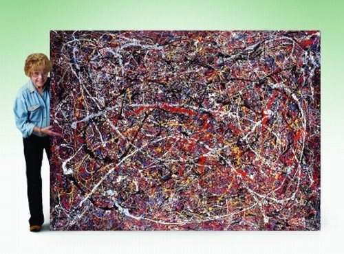 Teri Horton and her 'Jackson Pollock'